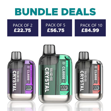 SKE Crystal CL6000 prefilled pod kit - From £8.50